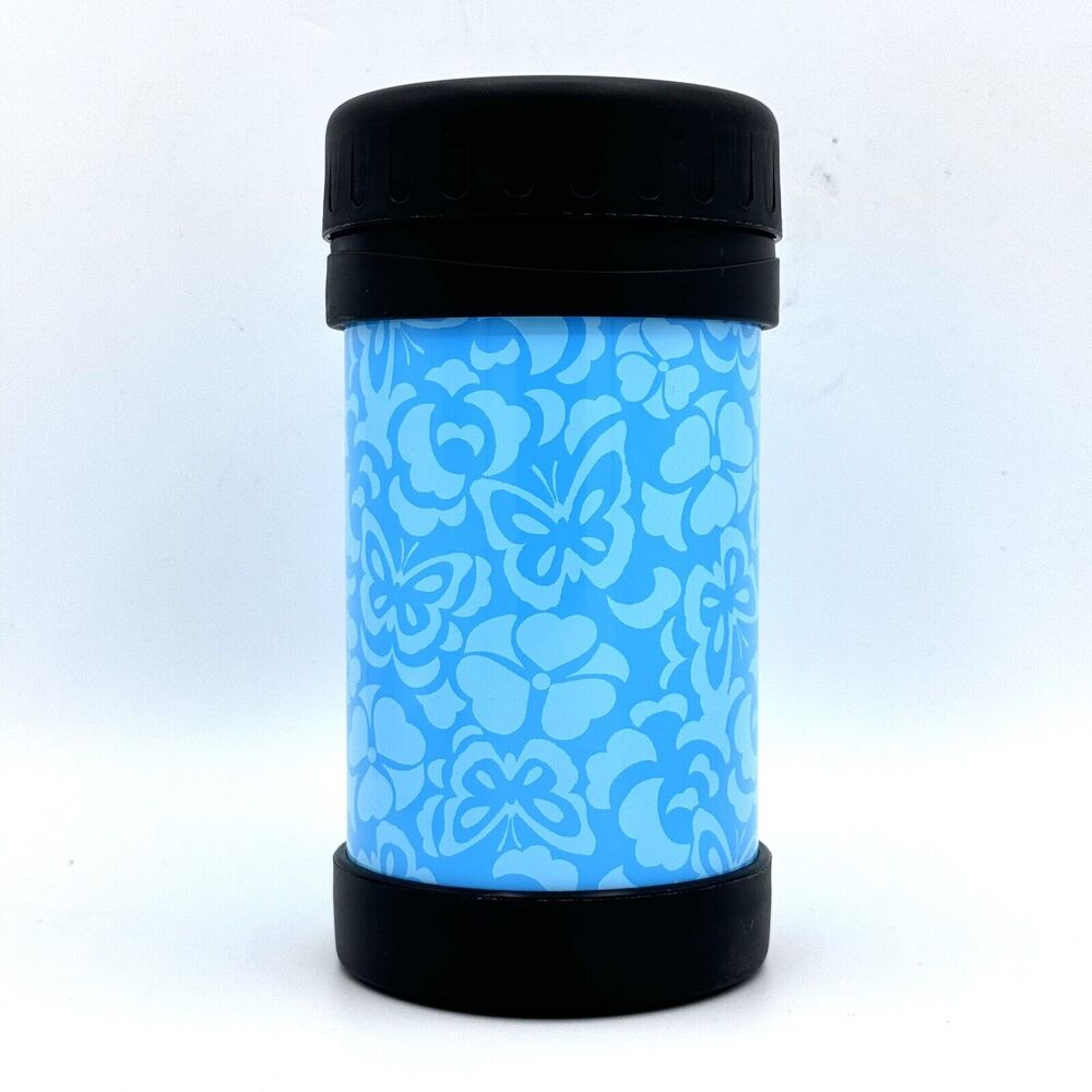 Lands' End Kids 16 oz Stainless Steel Insulated Food Container Blue New Girls‎